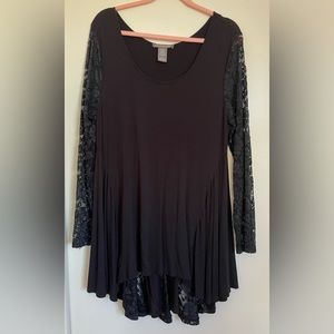 Blouse, High Low style